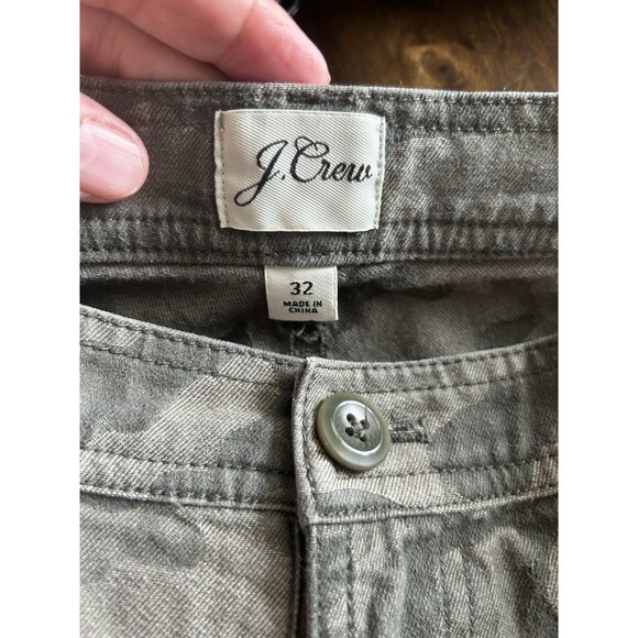 J Crew Camo Cargo Utility Military Pants Women’s Size 32 Mid Rise Camouflage - Picture 5 of 6